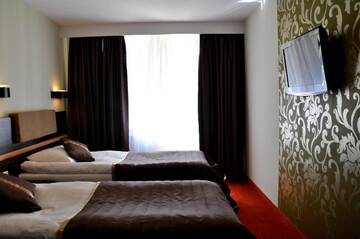 Фото номера Двухместный номер с 2 отдельными кроватями Отель Hotel nad Wigrami г. Gawrych Ruda 8