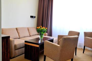 Фото номера Двухместный номер с 2 отдельными кроватями Отель Hotel nad Wigrami г. Gawrych Ruda 9